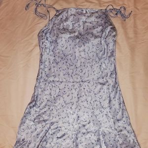 Purple Floral Zara Slip Dress
